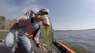 23lb Comeback Attempt on Sam Rayburn Day 2 FLW Costa February 2017