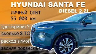 Хендай Санта Фе / Hyundai Santa Fe 2020 год Дизель - 55 000 км - обзор Александра Михельсона