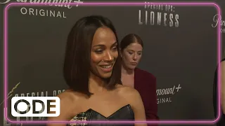 Zoe Saldana on accepting the challenge of starring in Special Ops: Lioness 🪖