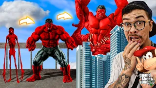 CICLO DE VIDA e EVOLUÇÃO DO HULK VERMELHO no GTA 5