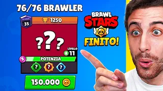 Ho MAXATO TUTTI i Brawler con 150.000 MONETE! *Finito Brawl Stars*