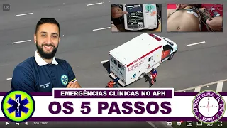 OS 5 PASSOS PARA AVALIAÇÃO E MANEJO INICIAL DAS EMERGÊNCIAS CLÍNICAS NO APH