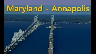 Chesapeake Bay Bridge - America's SCARIEST Bridge - Maryland-Annapolis  4K