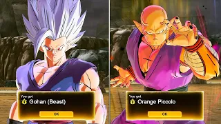 Dragon Ball Xenoverse 2 - New DLC 16 Character Mods Unlocked - Beast Gohan & Orange Piccolo Gameplay