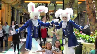 White Rabbit Stilt Walkers - Gravity