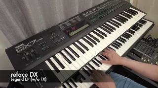 DX7 vs DX7ii-FD vs reface DX (Yamaha)