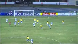 Gols - Brasil 2 x 0 Argentina - Superclássico das Américas 2011 - Globo HD