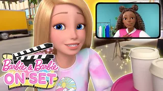 BARBIE & BARBIE GET NEW JOBS! 🎥 Barbie And Barbie On Set | Ep. 1