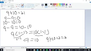 Proving 9+10=21 (Mathematical Proof)