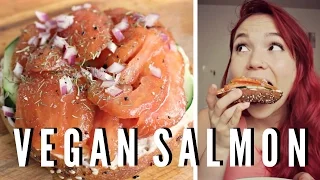 Vegan Smoked Salmon + Cream Cheese // Recipe Test