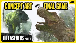 Concept art VS final game | THE LAST OF US PART 2