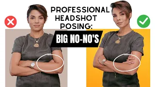 WARNING: Don't Do This When Taking Professional Headshots - Common Posing Mistakes To Avoid