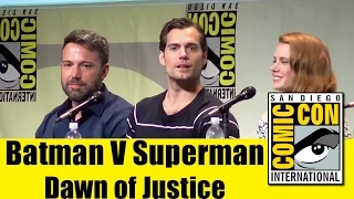 Batman V Superman Dawn of Justice | Comic Con 2015 Panel (Ben Affleck, Henry Cavill, Gal Gadot)