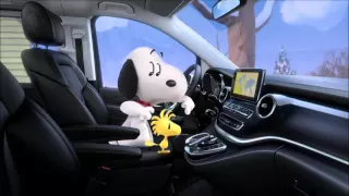 THE PEANUTS GANG discovers the Mercedes V-Class