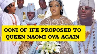 QUEEN NAOMI JUBILATES AS OONI RENEWS V0Ẅ TO SHE & PRINCE TADENIKAWO