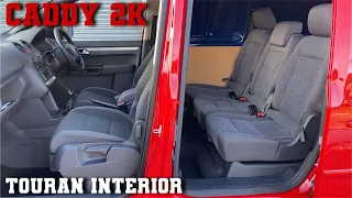 CADDY 2K - Touran interior - rear seats - build series Ep8