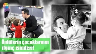 Ünlülerin çocuklarının ilginç isimleri!