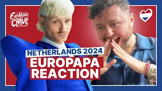 REACTION: Joost Klein - Europapa 🇳🇱 | The Netherlands, Eurovision 2024