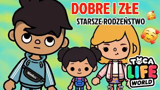 TOCA BOCA 🤯 STARSZE RODZEŃSTWO 👩‍❤️‍👨 HISTORYJKI TOCA LIFE WORLD