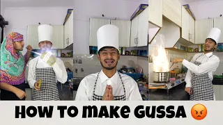How to make Gussa 🧑‍🍳😡 | Chimkandi