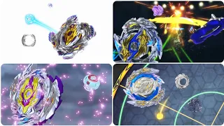 All Luinor Burst Finishes in Beyblade Burst Season 1-6