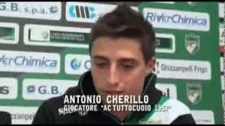 Tuttocuoio-Aversa Normanna: 3-0 Antonio Cherillo #intervista