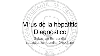 Virus de la Hepatitis - Diagnóstico