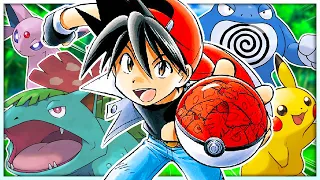 Red's Full Team Explained (Pokémon Adventures)