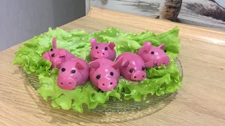 Christmas Pigs: Glamor Pig - the main dish 2019