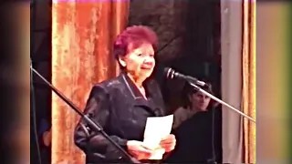Мария Степанова на концерте 20.10.2004 г. в Черноморском РДК