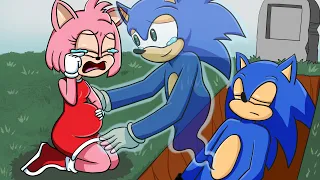 R.I.P Sonic... Amy Don't Cry - I Love You Because - Sad Story But Happy Ending | Poor Sonic Life