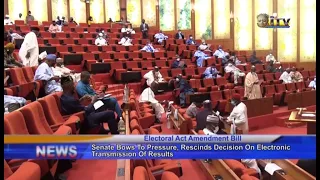 Senate rescinds decision on electronic transmission of results