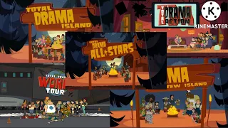 Total Drama opening themes but with the Foxchase cover