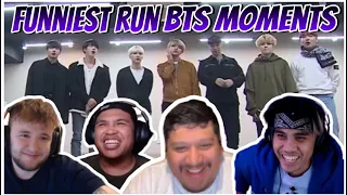 Funniest run bts moments reaction | Patreon request from aray