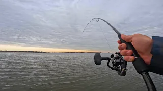 Rainy Day Striped Bass Fishing