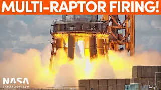 Booster 7 Multi Engine Static Fire | SpaceX Boca Chica