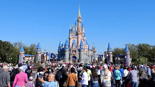 Magic Kingdom 2024 Morning Walkthrough in 4K | Walt Disney World Orlando Florida February 2024