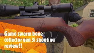 Gamo swarm Bone collector 10X Gen 3i shooting review!! #gamo #gamoswarmbonecollector #gamoswarm