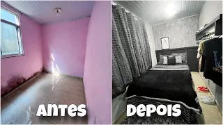 TRANSFORMEI O QUARTO GASTANDO POUCO | UM QUARTO DE MILHÕES