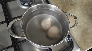 🔴 A simple secret of how to boil eggs so that the shell is well cleaned.