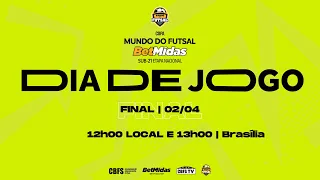 Copa Mundo do Futsal Betmidas SUB-21 - Magnus x Criciuma - Final - Etapa Nacional