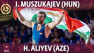 Iszmail Muszukajev (HUN) vs Haji Aliyev (AZE) - Final // European Championships 2022