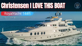 Experience The $12 Million 2018 145' Christensen Motor Yacht  I Love This Boat