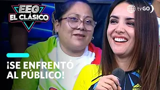 EEG El Clásico: Rosangela Espinoza se enfrentó a una señora del público (HOY)