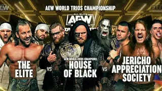 House Of Black Vs The Elite Vs Jericho Appreciation Society - AEW Dynamite  - Highlights.