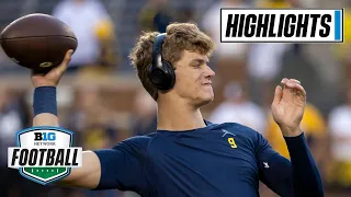 Hawaii at Michigan | Highlights | Big Ten Football | Sept. 10, 2022