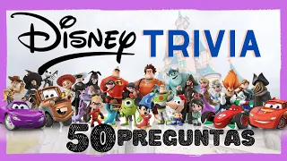 QUIZ DE DISNEY! // 50 PREGUNTAS // CUANTO SABES DE DISNEY?