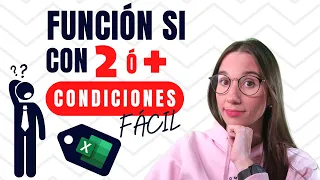 ¿Cumple las 2ó+ condiciones? entonces haz esto, sino haz esto otro en EXCEL (Función SI).