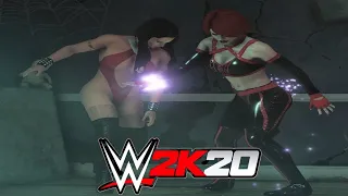 Vampirella v Bloodrayne! - WWE 2K20 Wretched Mire Cabin Brawl