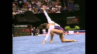Jamie Dantzscher - Floor Exercise - 2000 US Championships - Day 2